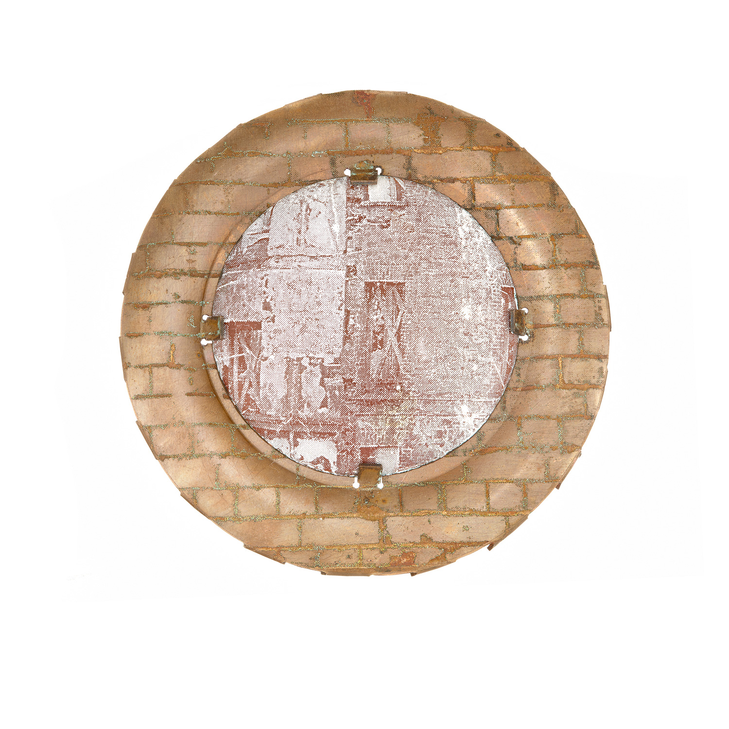 Clodagh Molloy Round copper wall and decal
