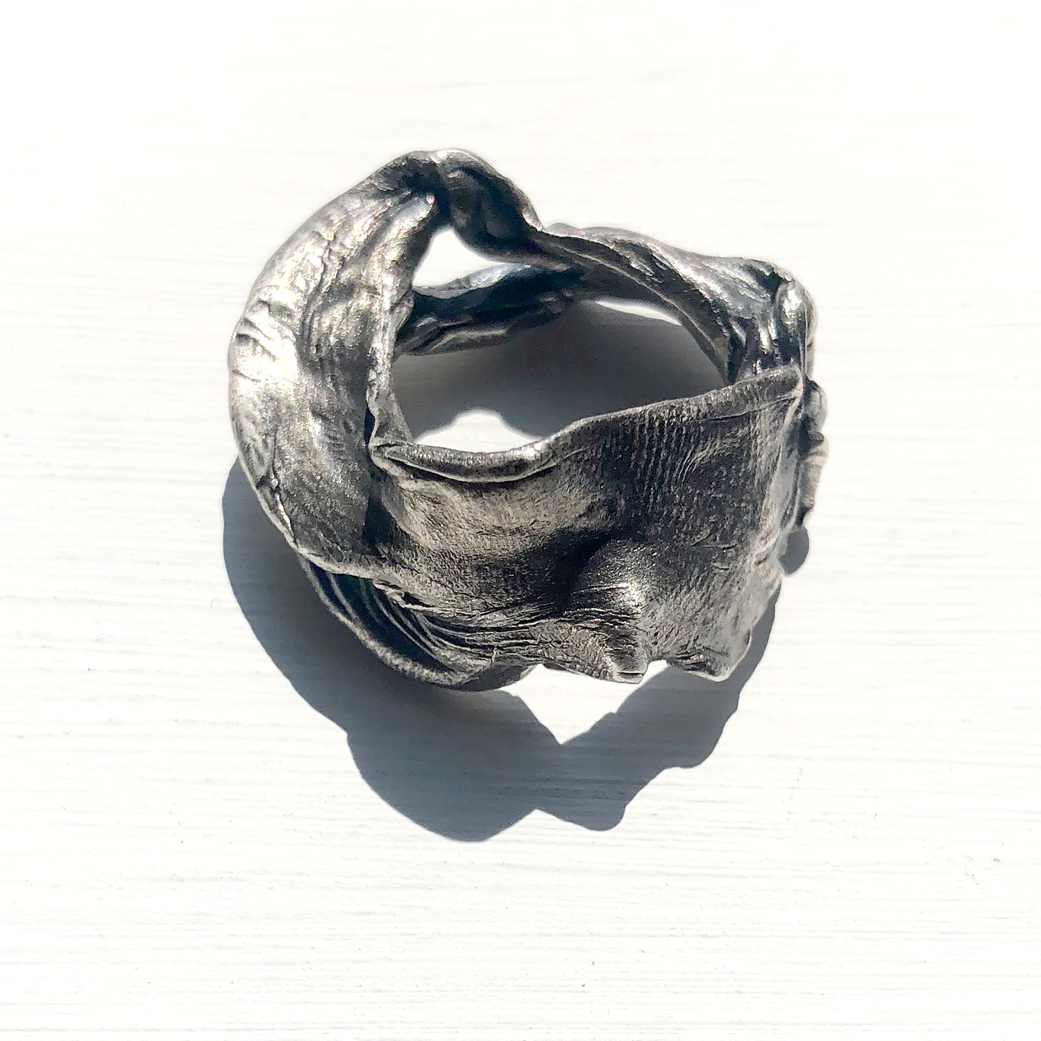 Charlotte E Padgham Recycled silver ring